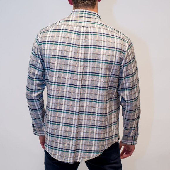 Funfetti Green Plaid Button-Up - Picture 3 of 3